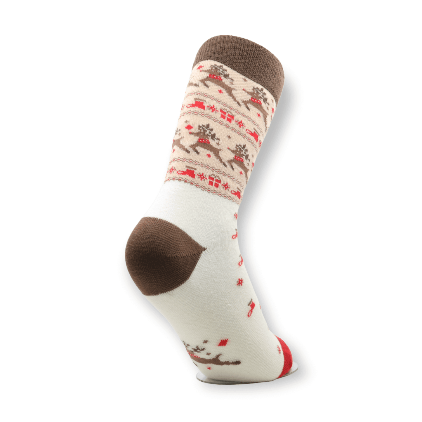 Deer Christmas Unisex Casual Cotton Socks Footwear