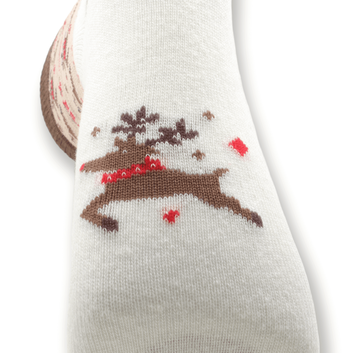 Deer Christmas Unisex Casual Cotton Socks Footwear