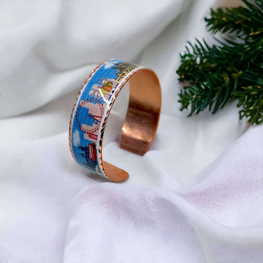 London Design Adjustable Copper Bracelet Jewellery