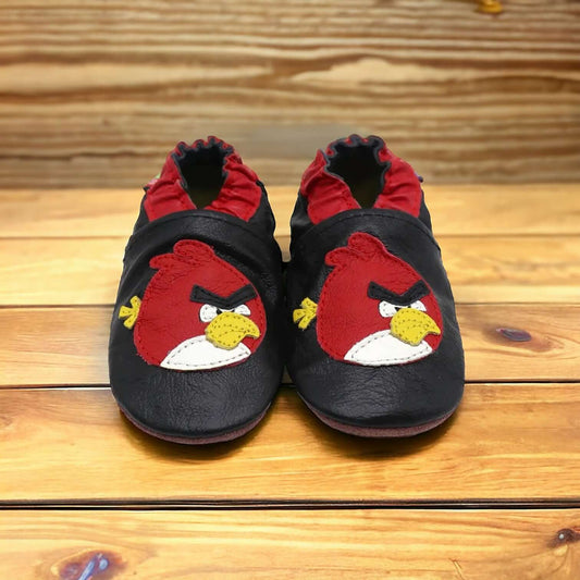 Angry Birds Baby Shoes Cow Leather Booties
