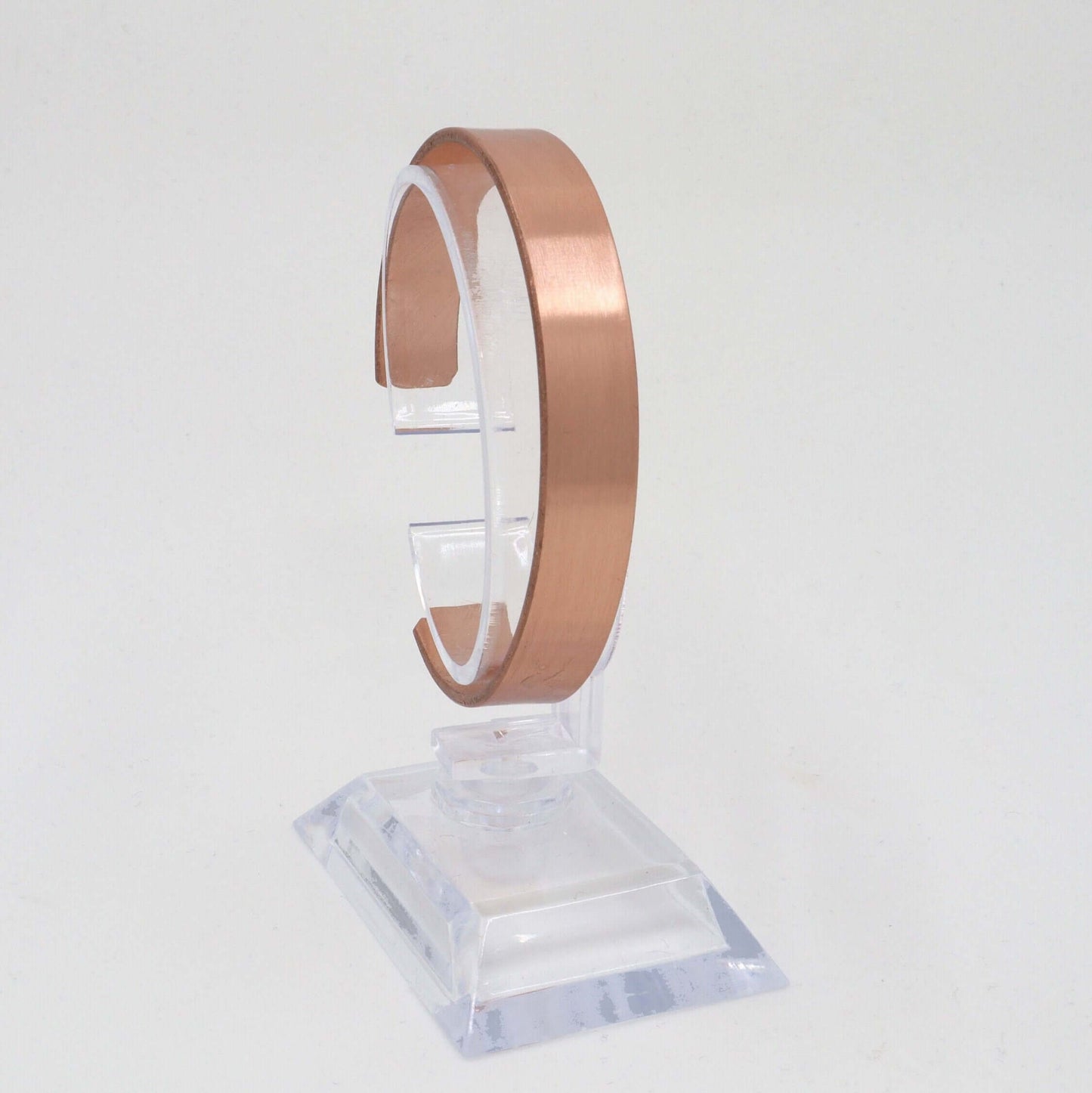 Plain Copper Slim Cuff Adjustable Bracelet For Men Handmade Jewelry Birthday Anniversary Gift