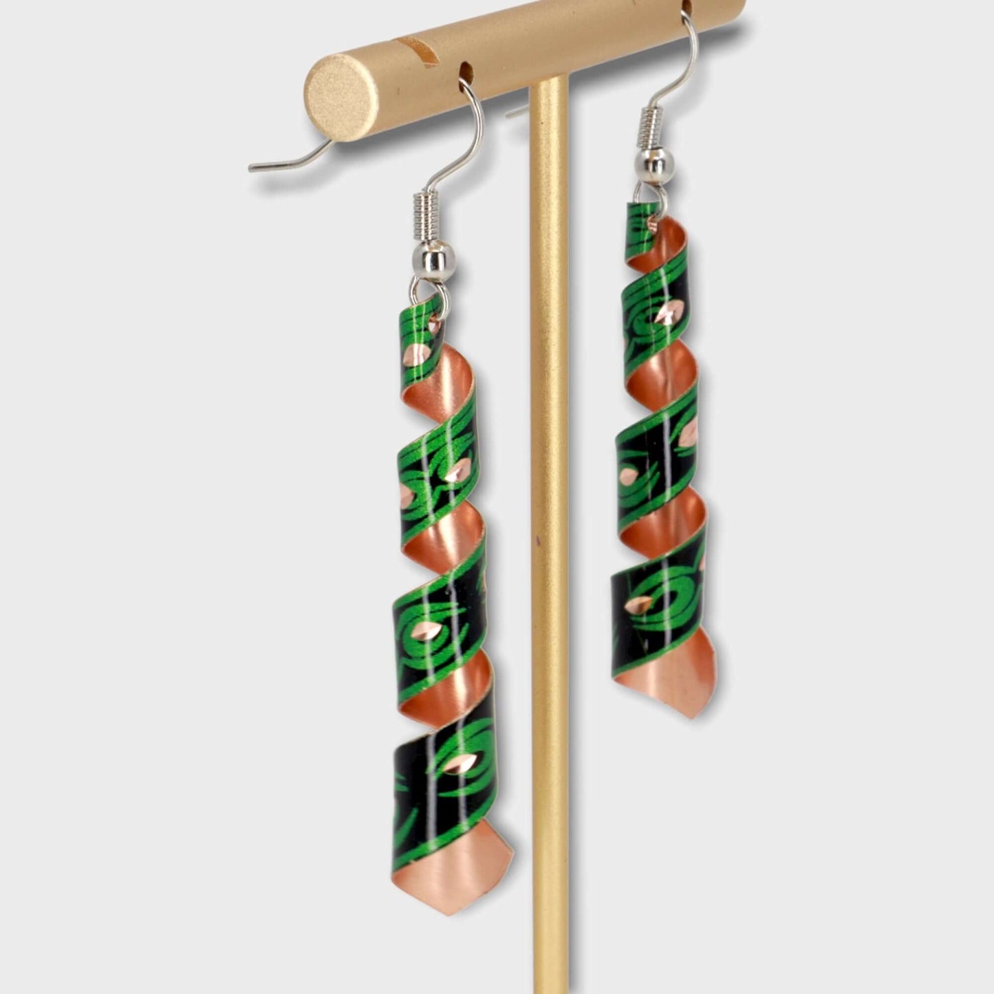 Auger Green Copper Earring Jewellery Gift