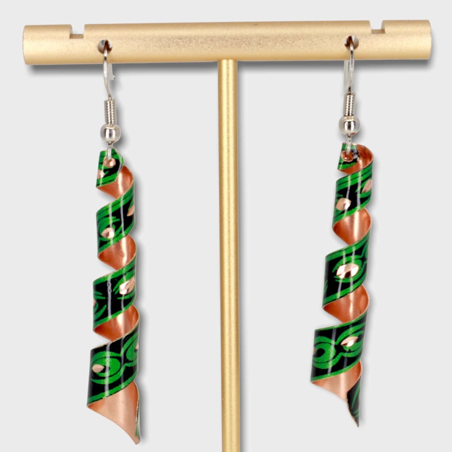 Auger Green Copper Earring Jewellery Gift