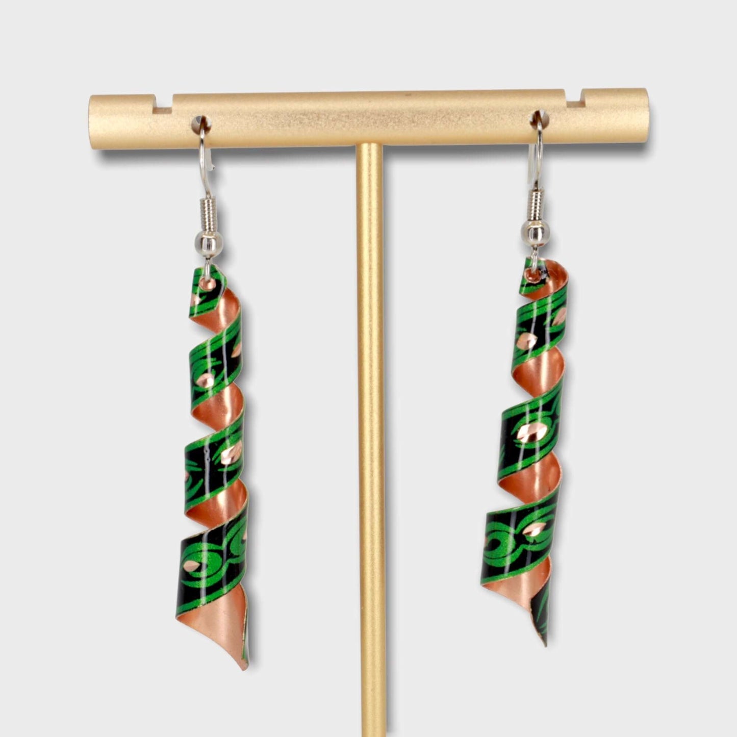Auger Green Copper Earring Jewellery Gift