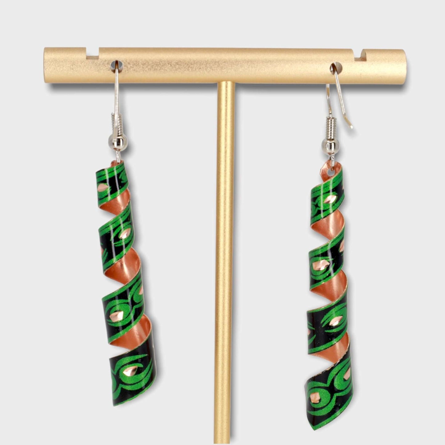 Auger Green Copper Earring Jewellery Gift