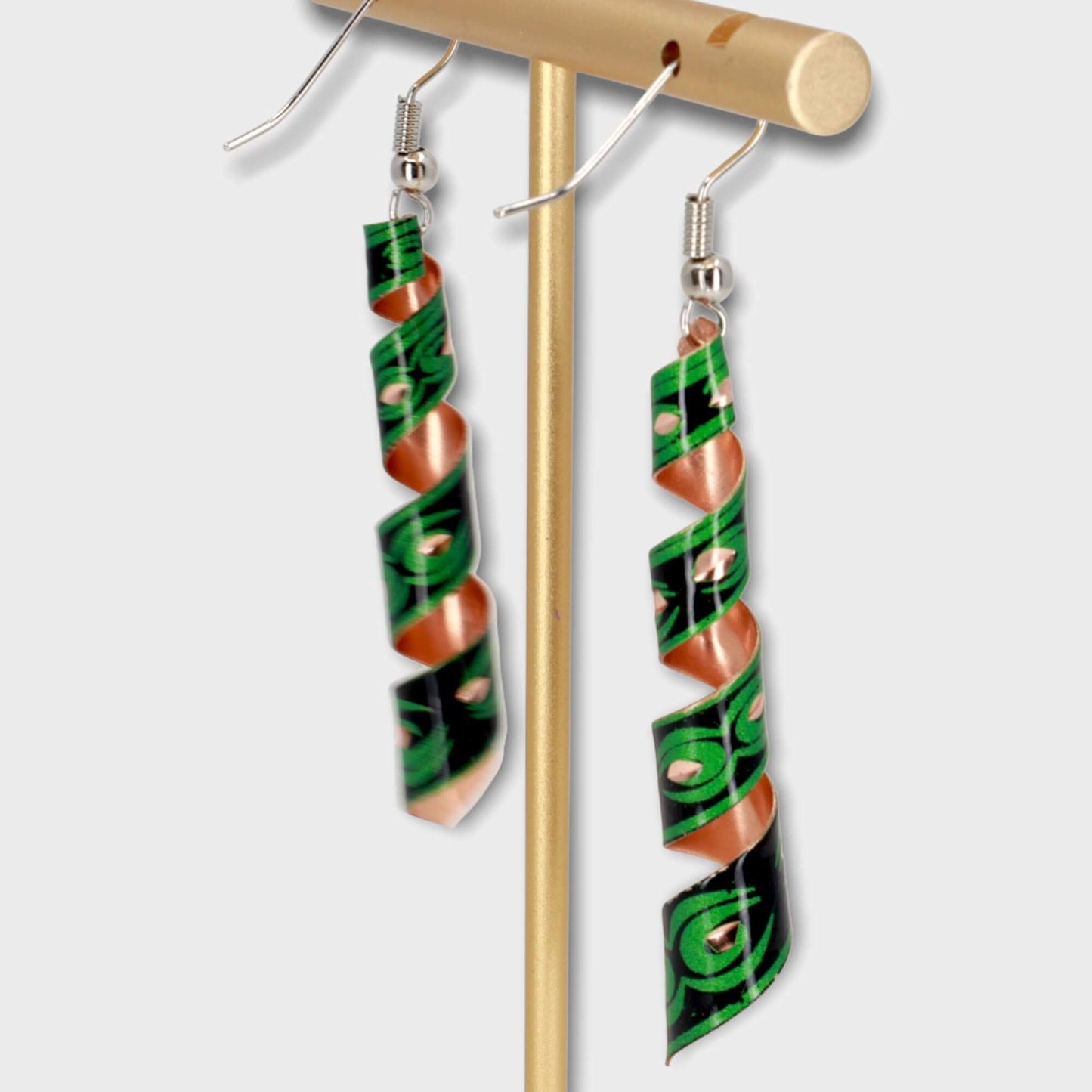 Auger Green Copper Earring Jewellery Gift