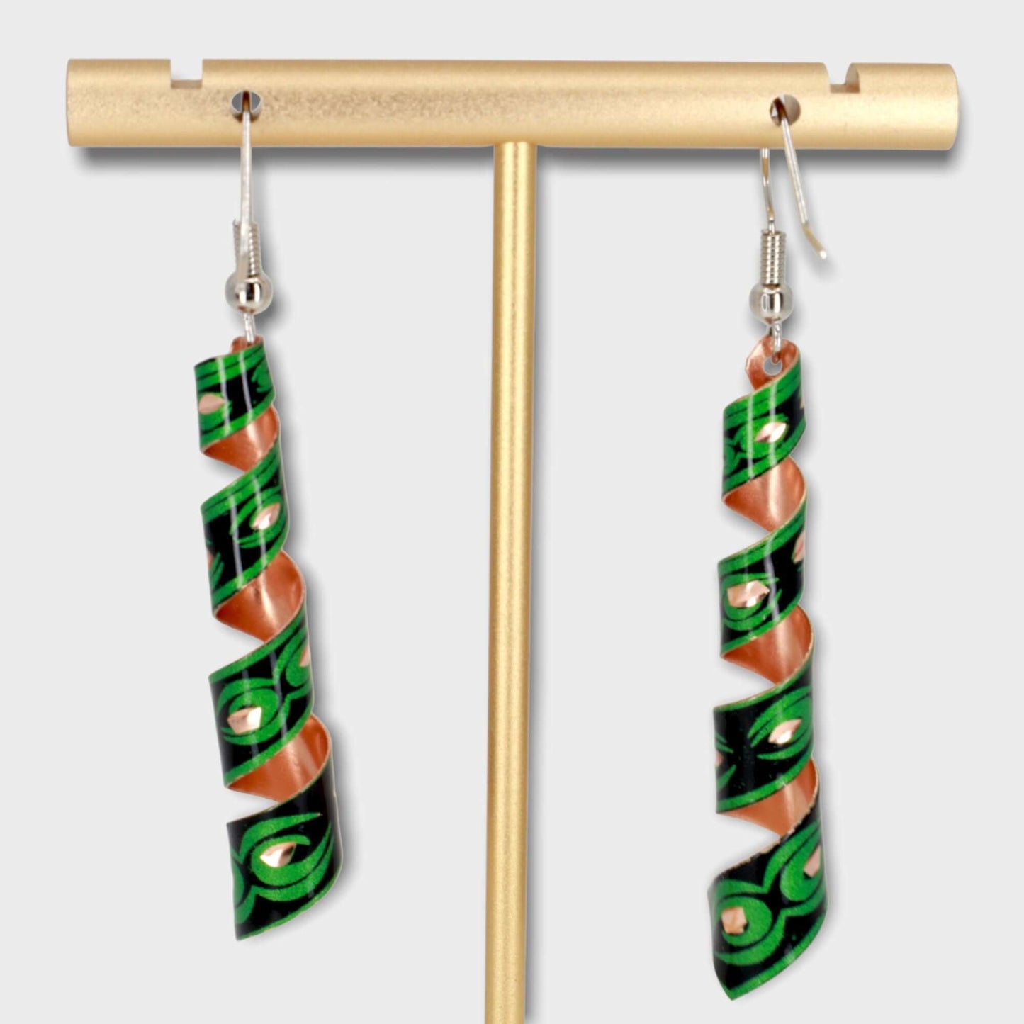 Auger Green Copper Earring Jewellery Gift
