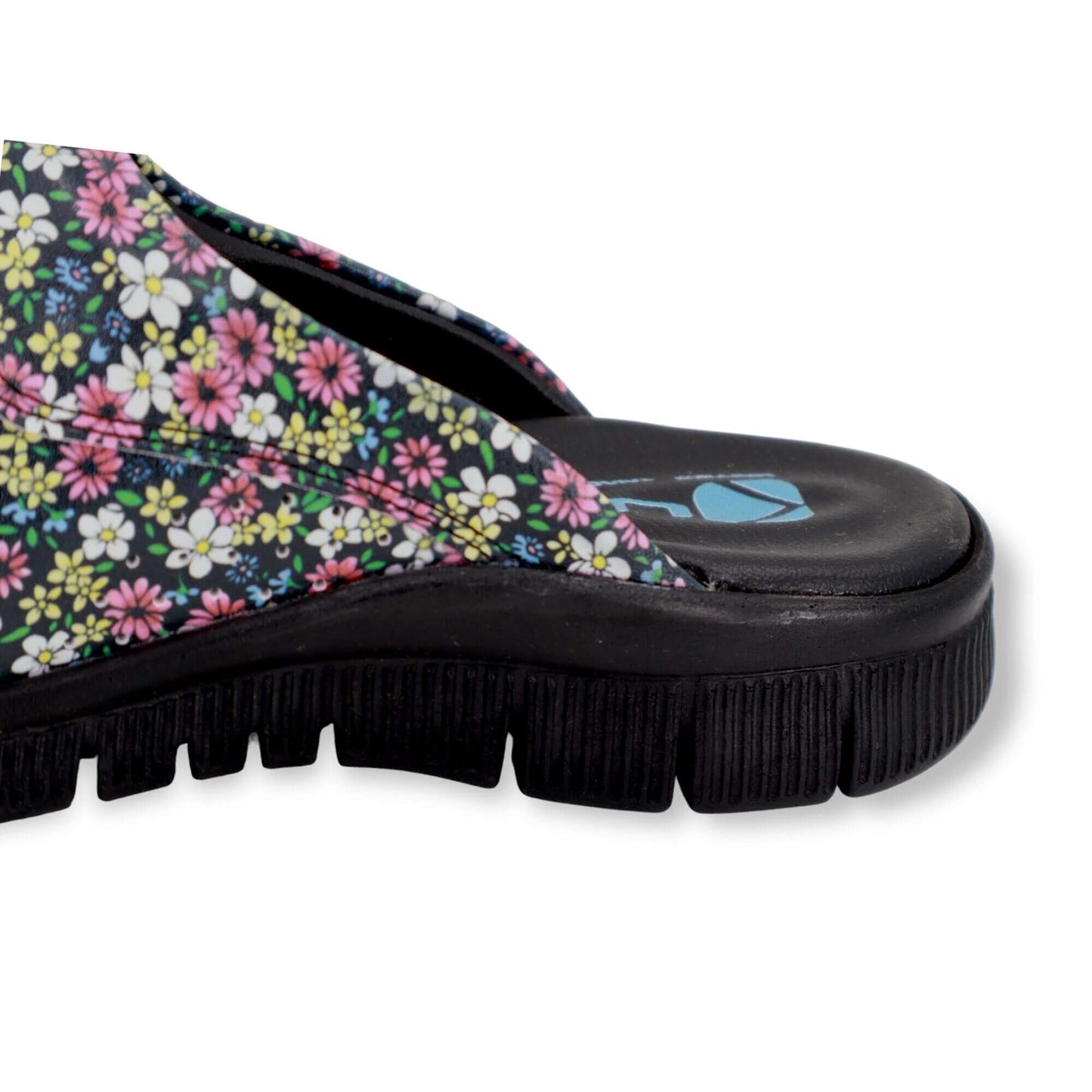 urple Flower Leather Clogs Slippers Mules Nursing Clogs Handmade Comfortflex Gift for Women, Super Comfy, Handmade, Low Heel