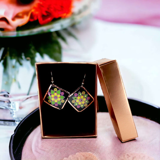 Skull Flower Men’s Women's Leather Clogs Slippers Mules Handmade, High Heel, Platform, Gift for Him, Gift for Men, Slip Resistant