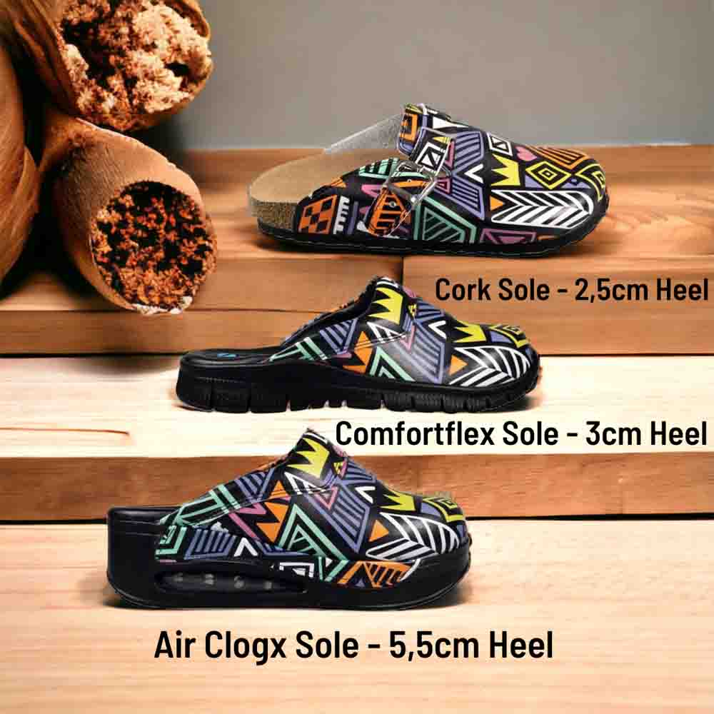 Leather Slippers Clogs For for Women Men Unisex