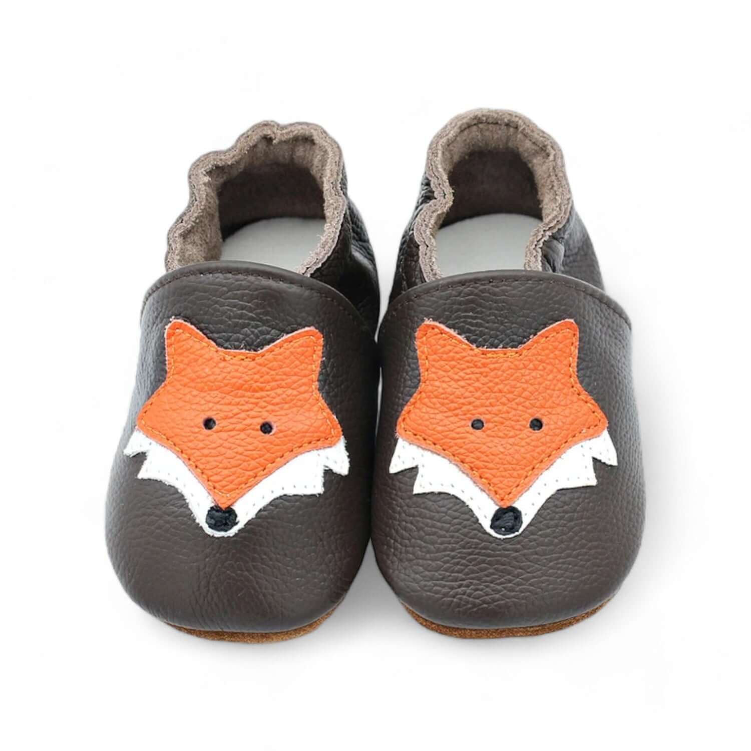 Fox Baby Shoes Cow Leather Booties