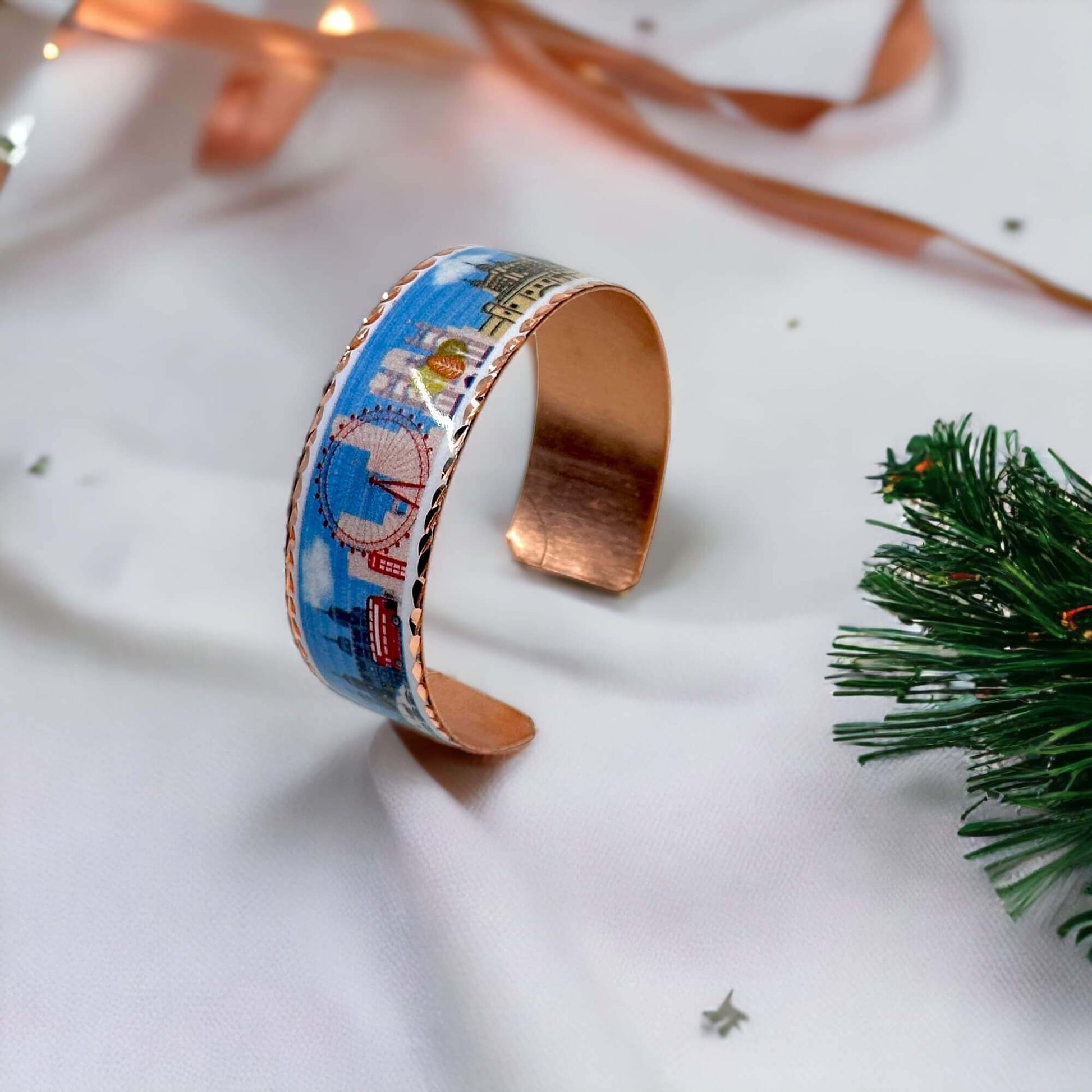 London Design Adjustable Copper Bracelet Jewellery