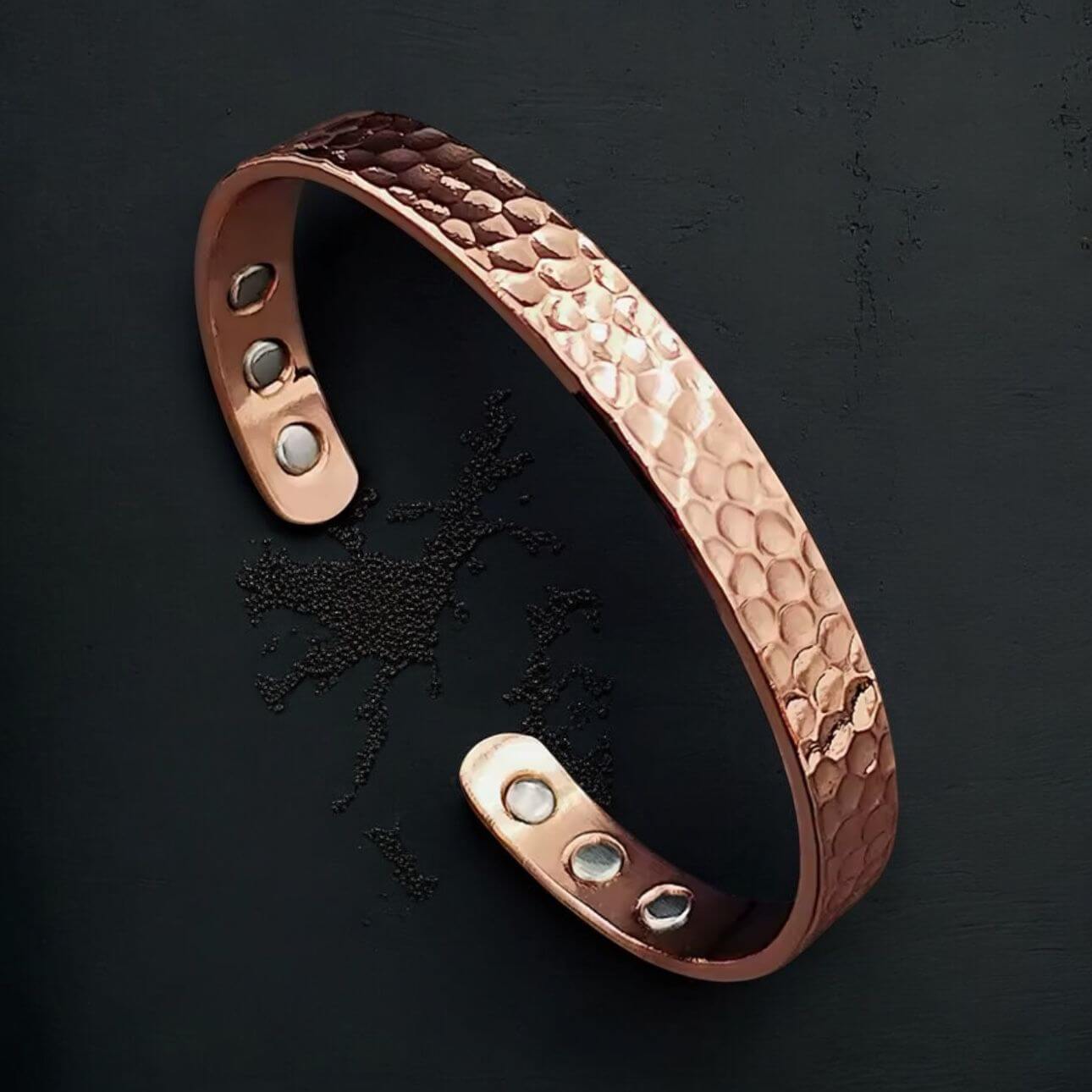Celtic Copper Magnetic Therapy Bracelet for Style & Wellness