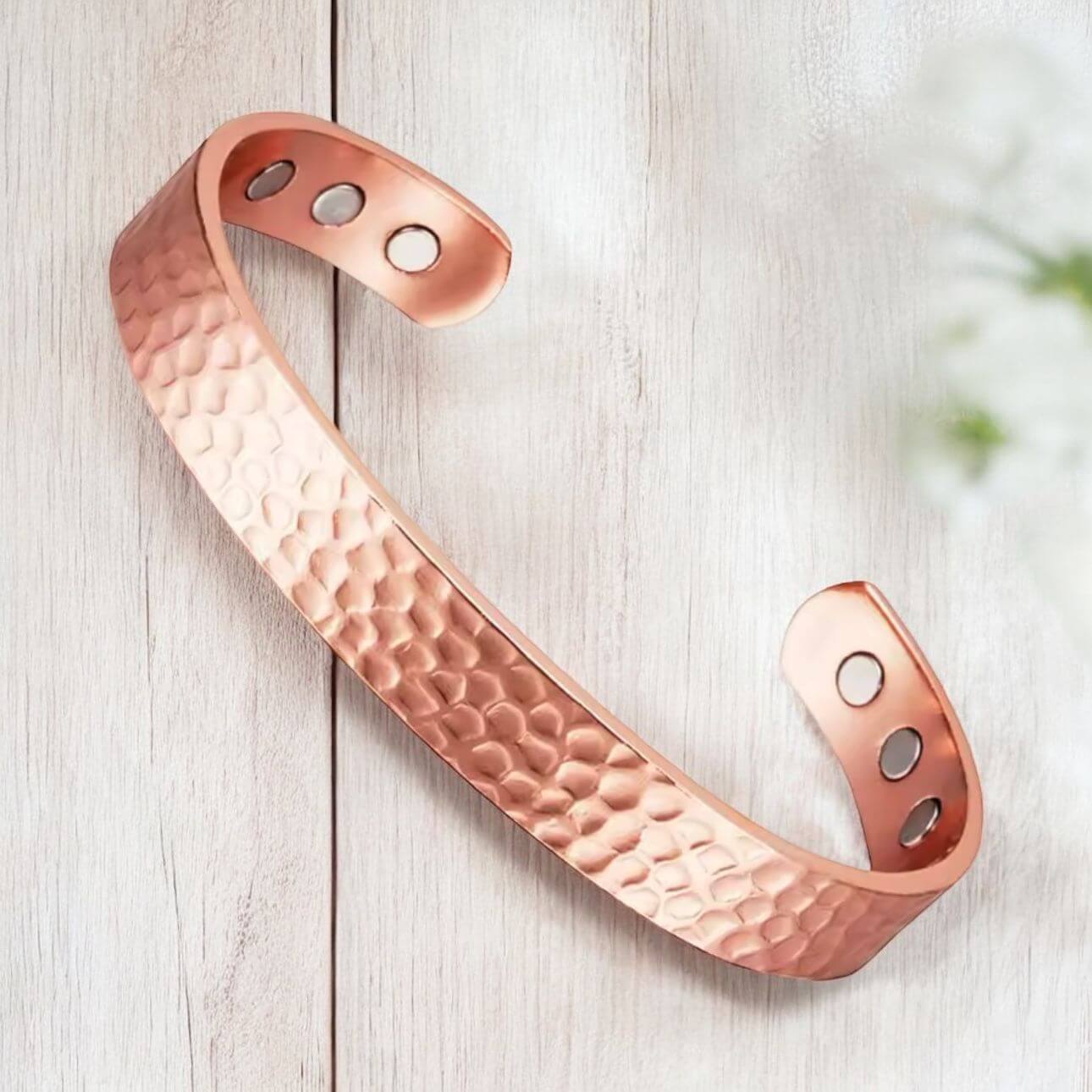 Celtic Copper Magnetic Therapy Bracelet for Style & Wellness