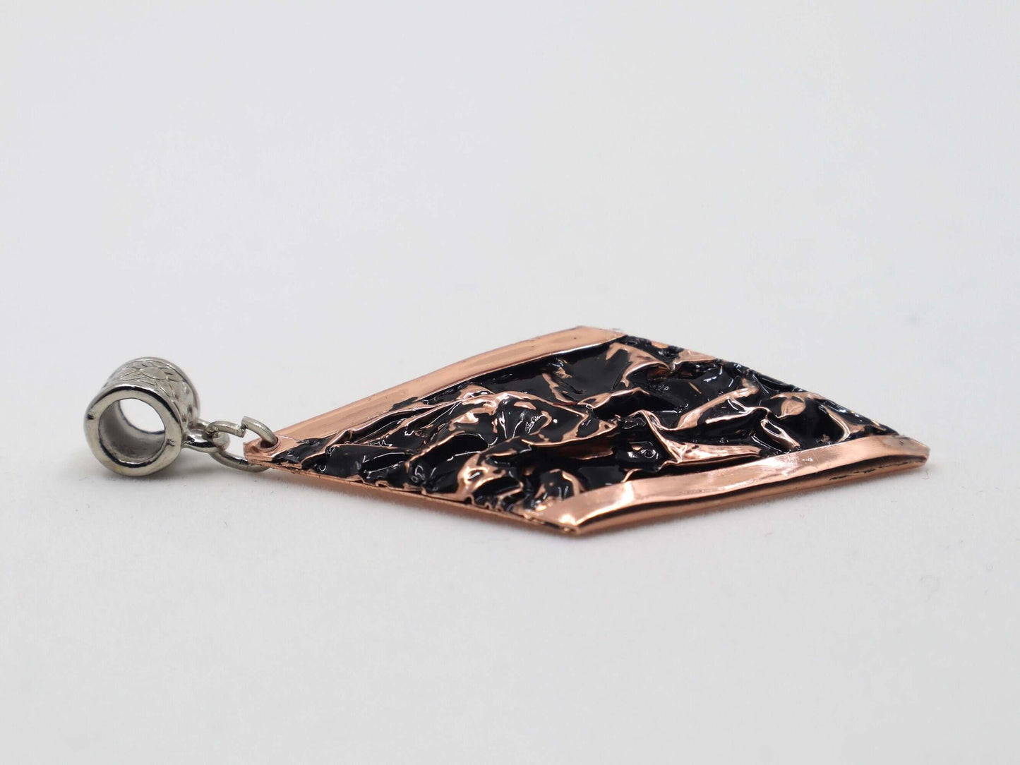 Black Wrinkled Copper Jewelry Set Jewellery 
