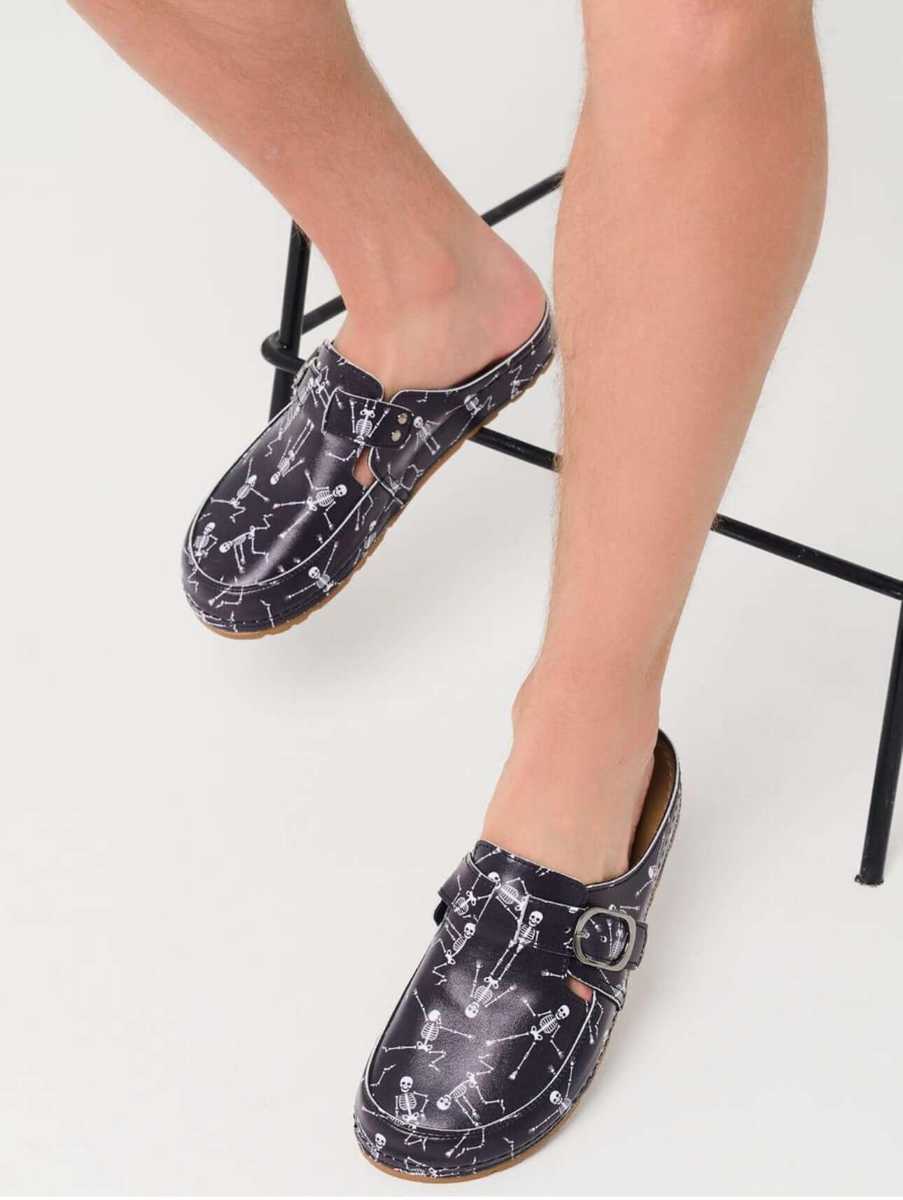  Skeleton Vegan Unisex Slippers Clogs