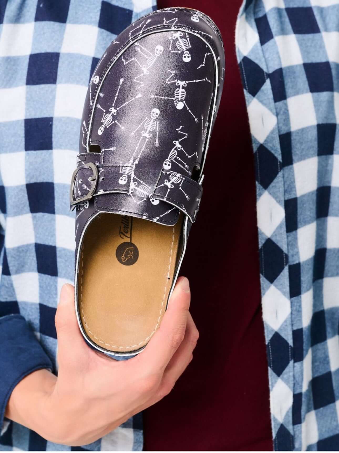  Skeleton Vegan Unisex Slippers Clogs
