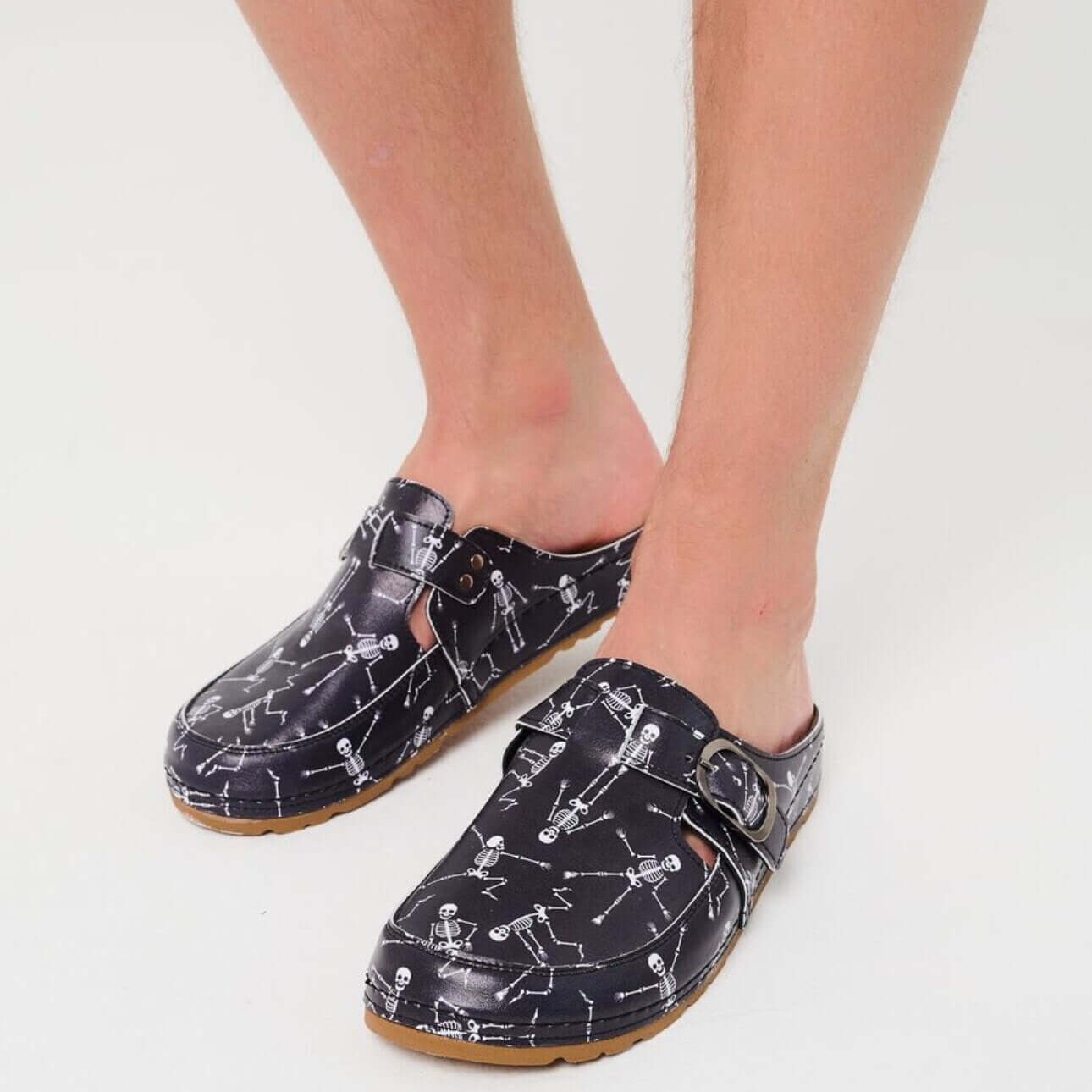  Skeleton Vegan Unisex Slippers Clogs