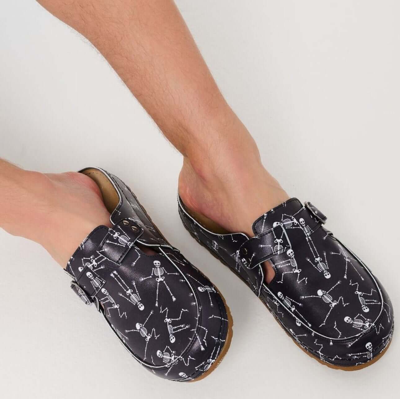  Skeleton Vegan Unisex Slippers Clogs