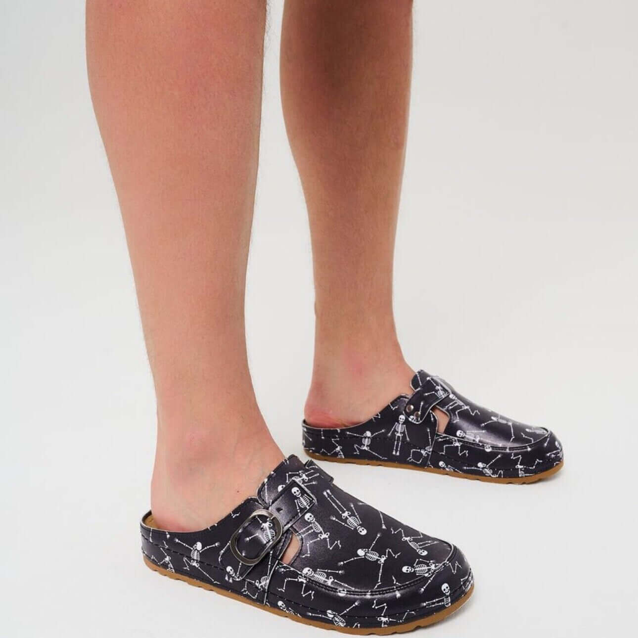  Skeleton Vegan Unisex Slippers Clogs